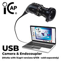 Icap Hd Usb Digital Endoscopy Camera, Coupler, Icap 5