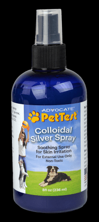 PetTest Colloidal Silver for Skin Irritation - Dogs Only