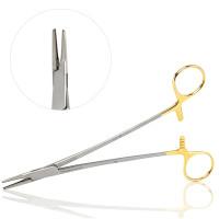 French Eye Ryder Needle Holder Tungsten Carbide 6" Left Hand