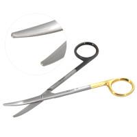 Metzenbaum Scissors Curved 5 3/4" Tungsten Carbide Super Sharp - Left Hand