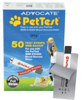 PetTest Dog & Cat Glucose Test Strips, 50 ct