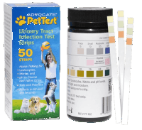 PetTest Urinary Tract Infection Test Strips for Dogs & Cats