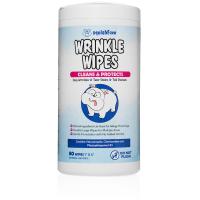 Squishface Wrinkle Wipes 5”x7” Dog Wipes with Chlorhexidine