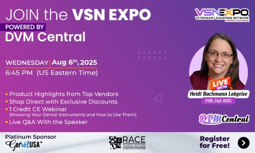 Don’t Miss VSN Expo 2025: CE with Heidi Bachmann Lobprise & Up to 35% Off Veterinary Products